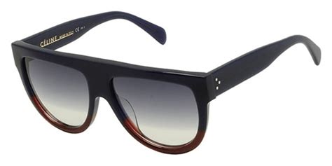 Celine CL41026/S Shadow FV7/DV Sunglasses in Blue